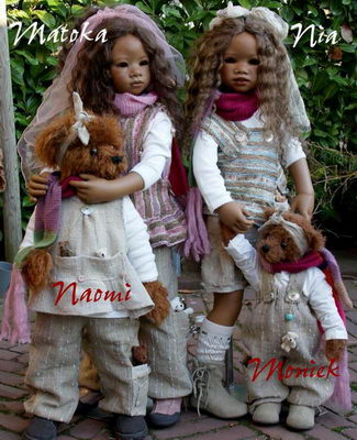 Matoka, Nia, Naomi and Moniek