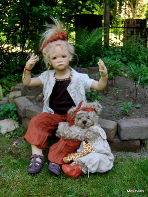 Ilvi with Lissy