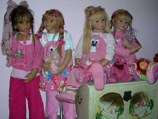 Inga, Arinda, Linchen, Gretchen