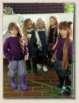 Margeli, Adelia, Milla, Nella