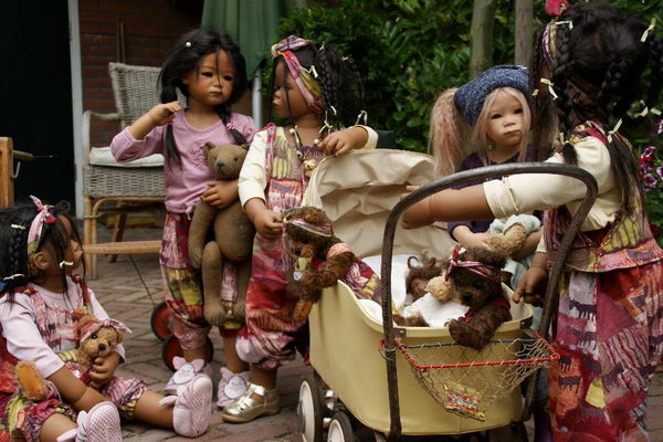 Leleti, Tscharle, Lunna, Mickbears