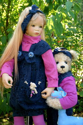 Lilith with Mickbear Lina