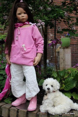 Ilsa with Trix