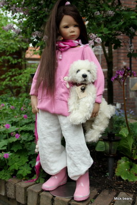 Ilsa with Trix