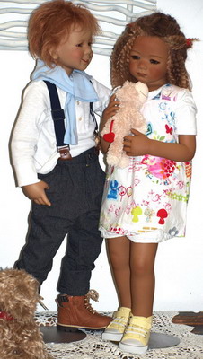 Freddie, Tscharle mit anderer Per&uuml;cke